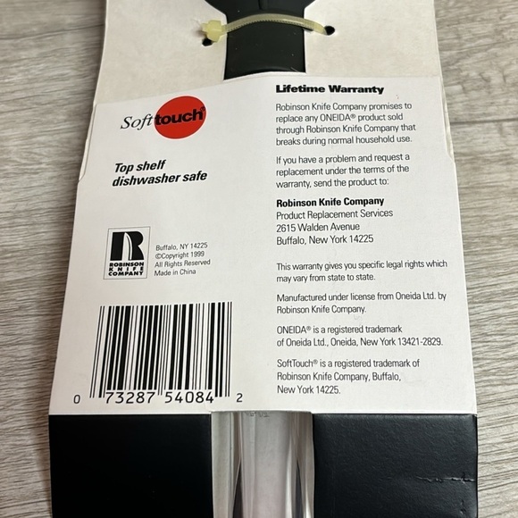 New Oneida Baster Plastic Black - Picture 4 of 4